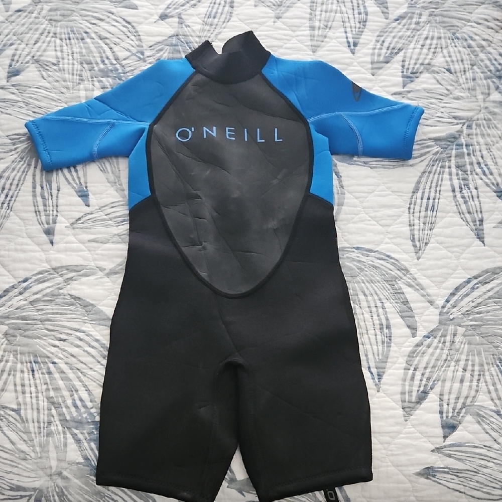 O'Neill Kids Black and Blue Rashguard